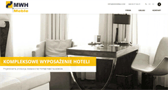 Desktop Screenshot of mwhmeble.com